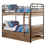 Adams Twin/Twin Bunk Bed W/Trundle