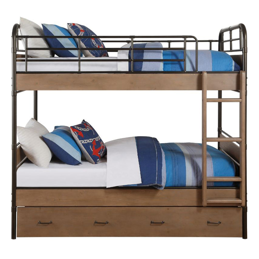 Adams Twin/Twin Bunk Bed W/Trundle