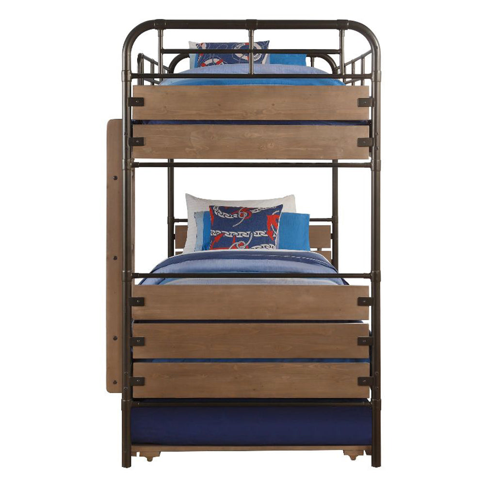 Adams Twin/Twin Bunk Bed W/Trundle