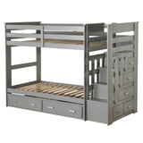 Allentown Twin/Twin Bunk Bed W/Trundle & Storage