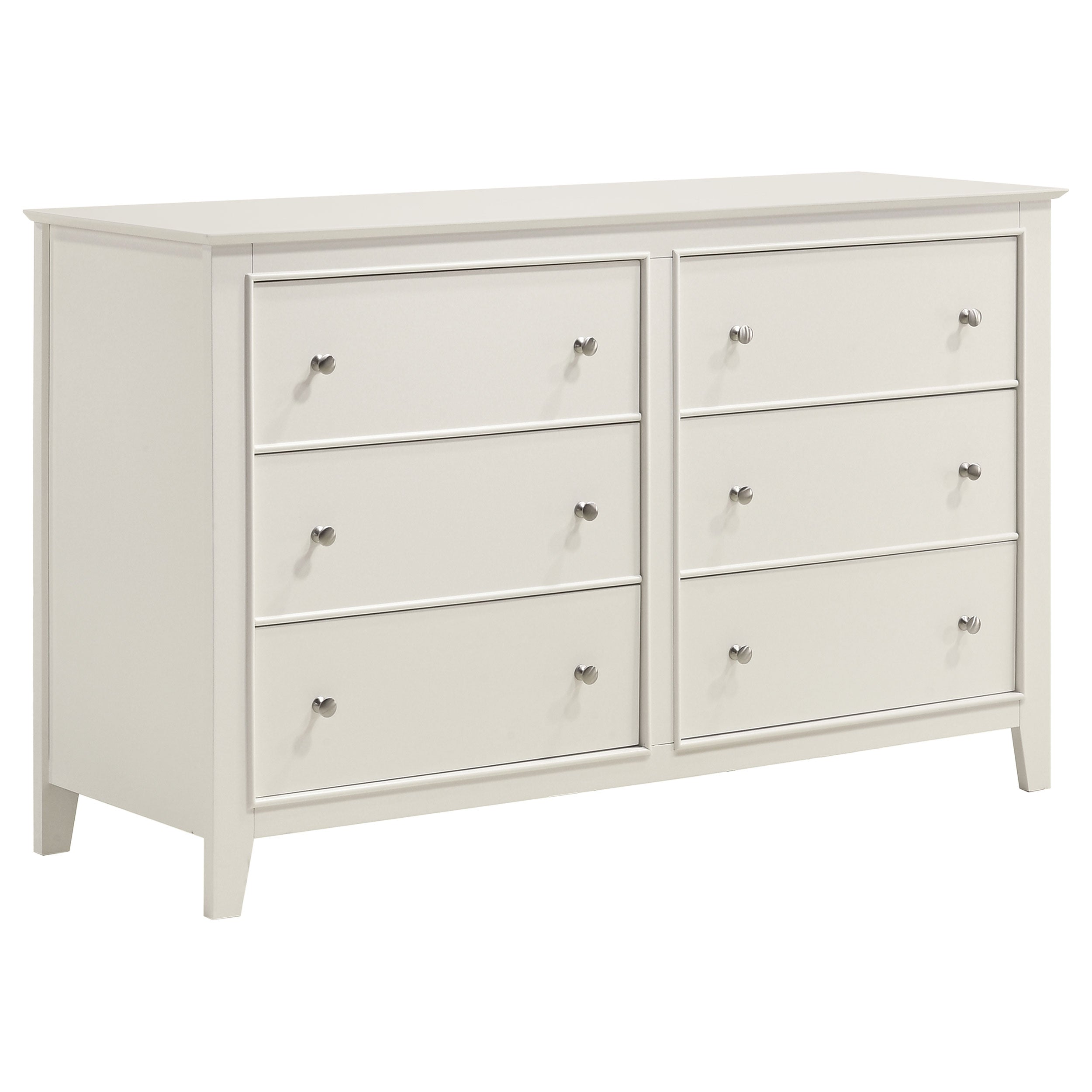 Selena Storage Bedroom Set with Sleigh Headboard Buttermilk