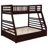 Ashton 2-drawer Wood  Over  Bunk Bed