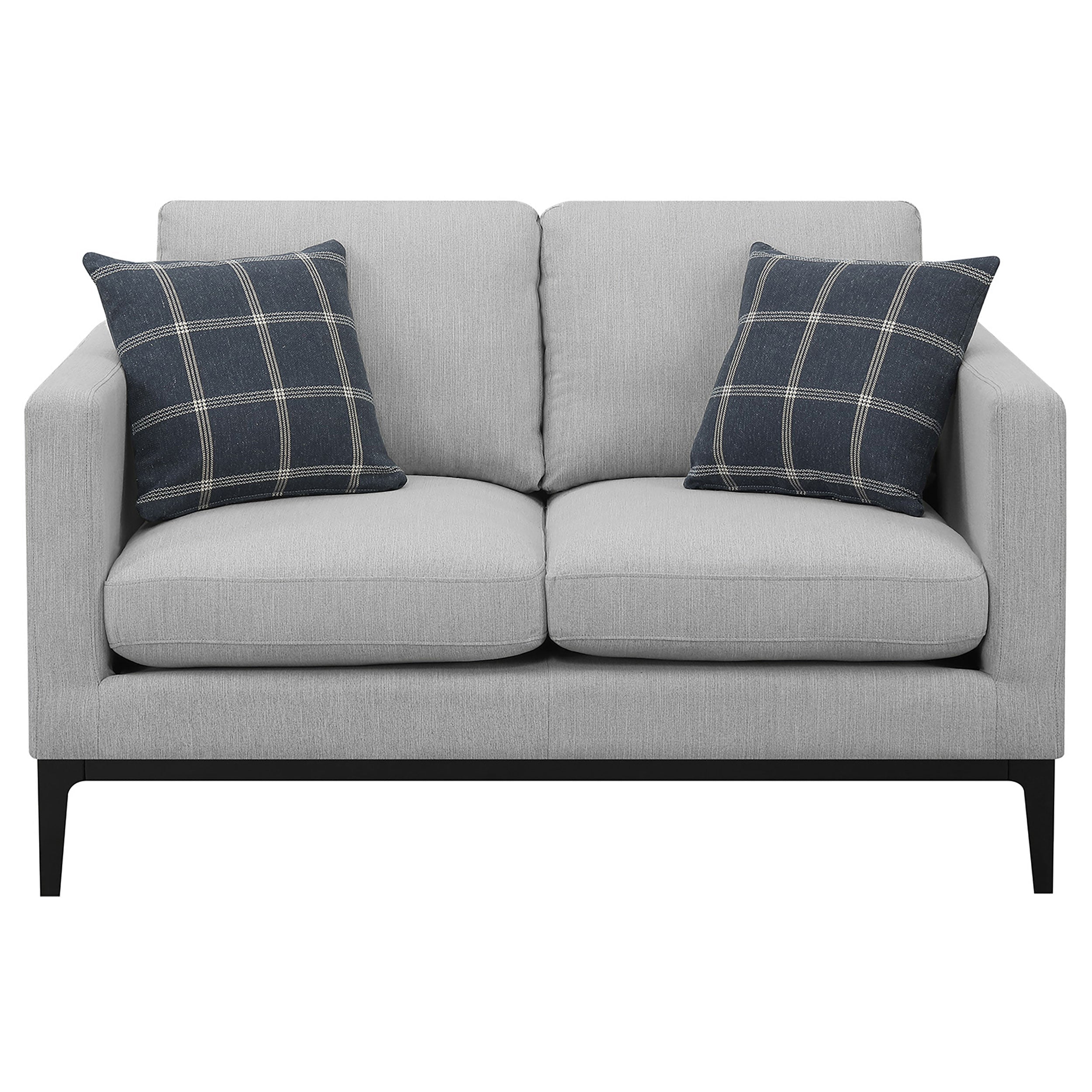 Apperson 2-piece Living Room Set Grey