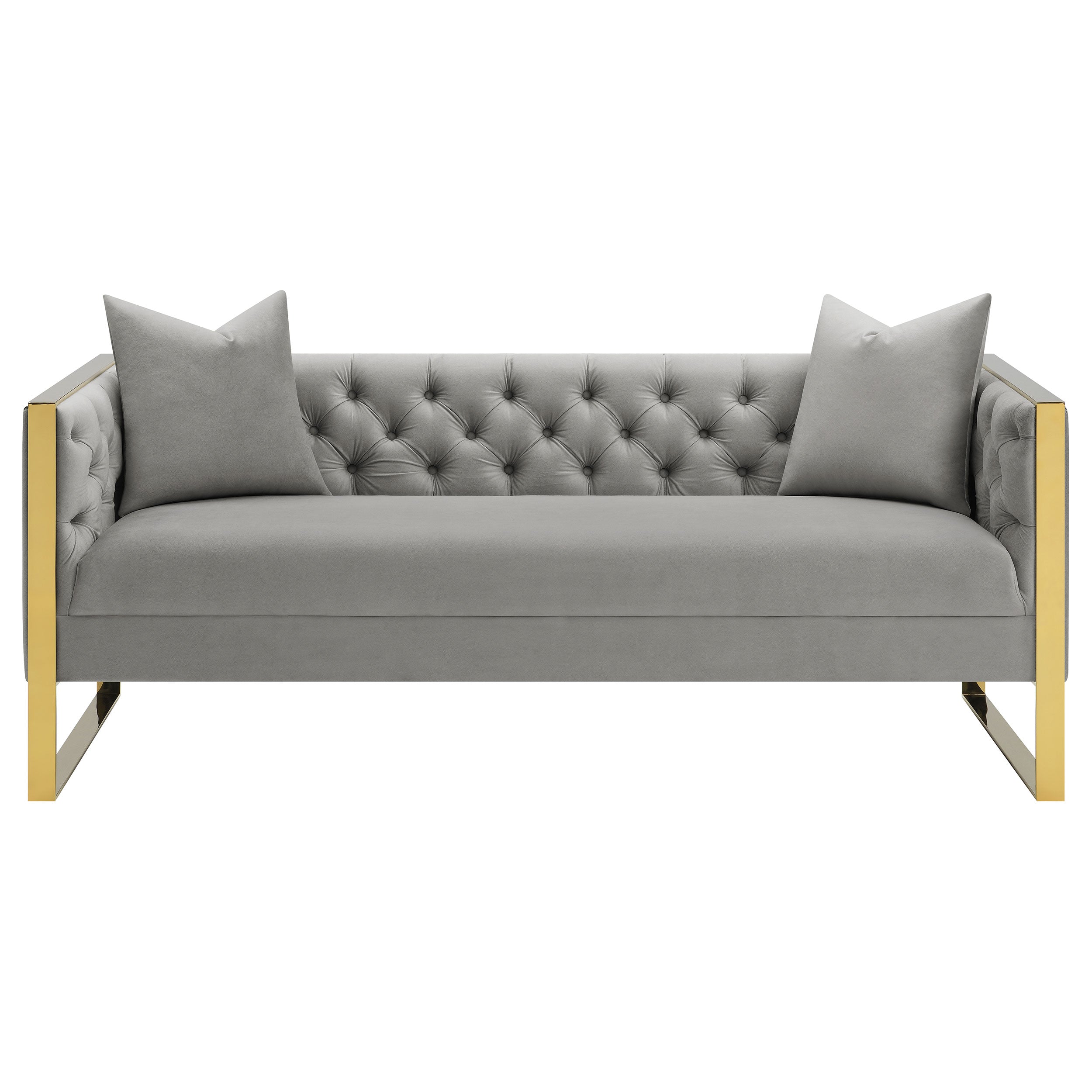 Eastbrook Tufted Back Sofa Grey