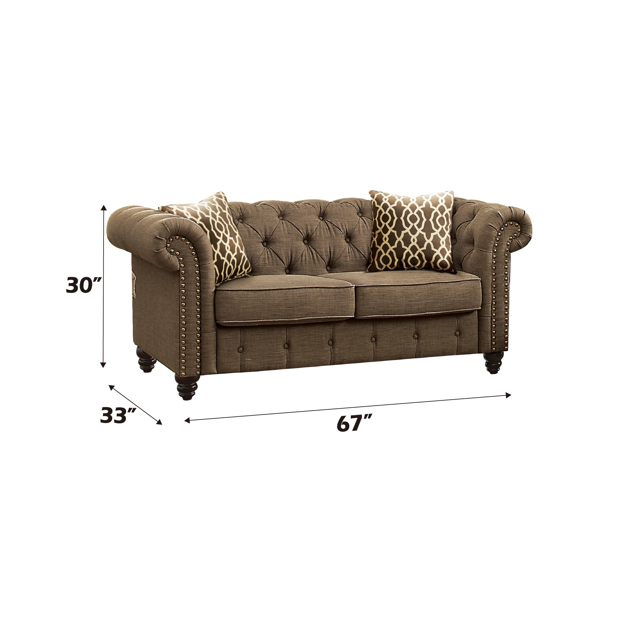 Aurelia Loveseat W/2 Pillows