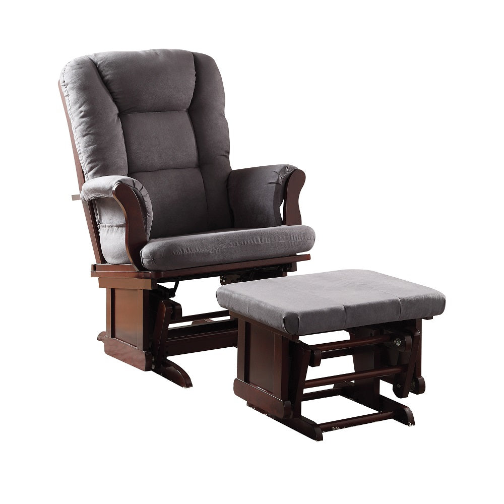 Adeliza Glider Chair & Ottoman