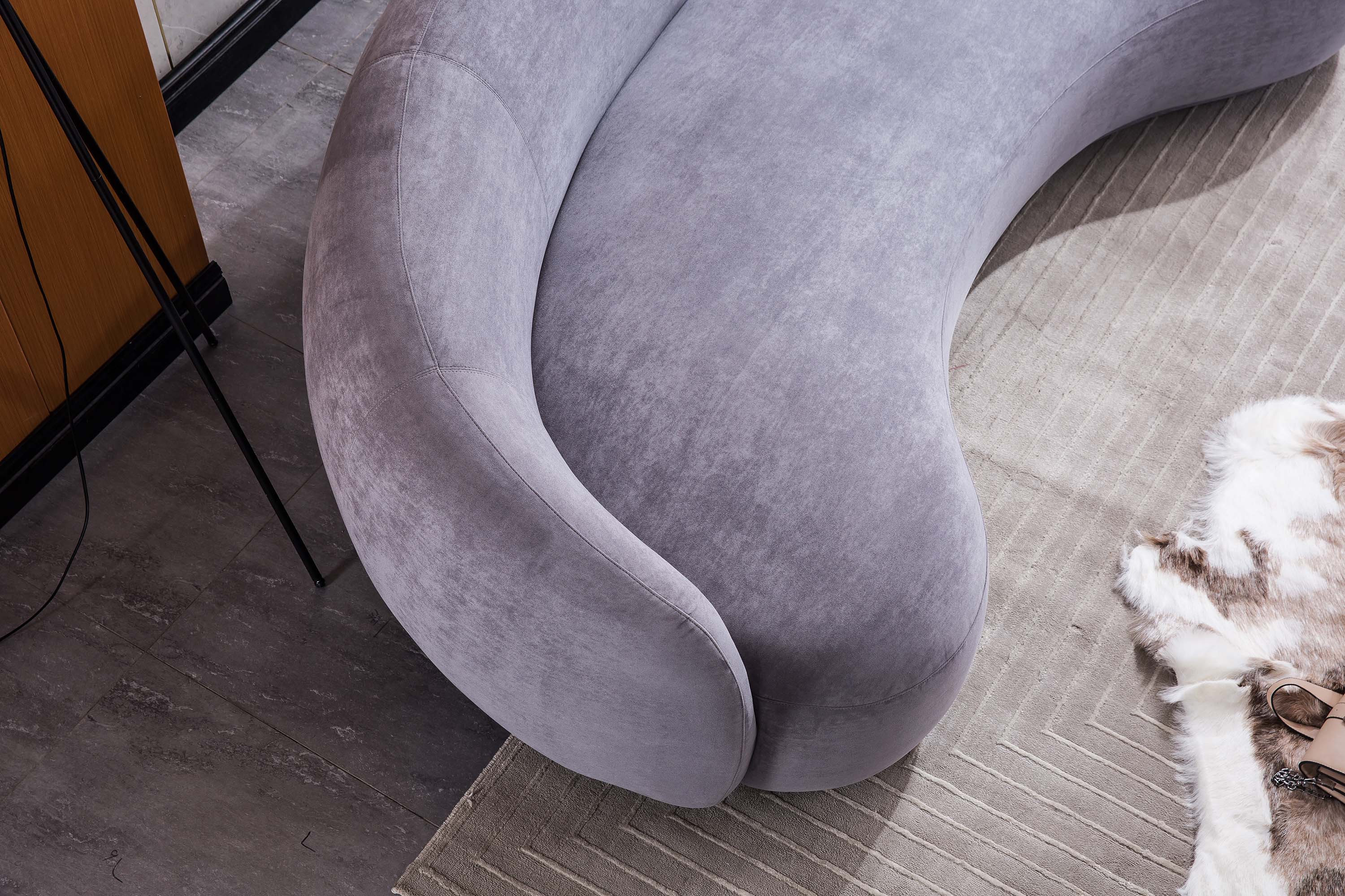 Hruby Curved Sofa