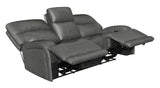 Longport Upholstered Power Sofa Charcoal