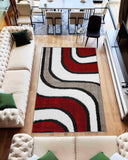 5D SHAGGY Rug Design 6417