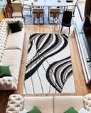 5D SHAGGY Rug Design 6418