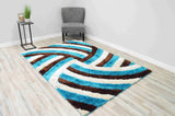 4D SHAGGY Rug Design 6483