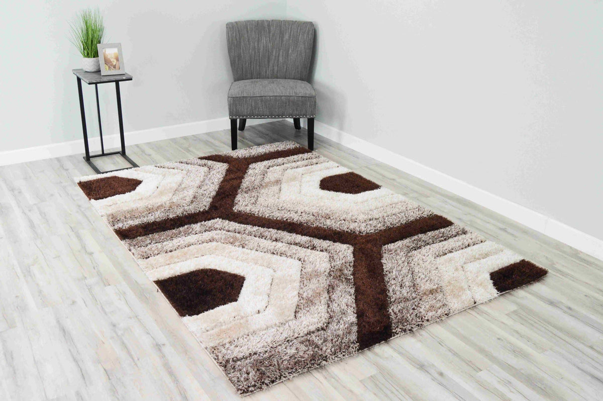 4D SHAGGY Rug Design 6485