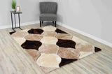 4D SHAGGY Rug Design 6488