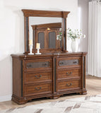 King Bed Frame - Dresser - Mirror