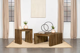 Odilia  Solid Wood Coffee and End Table Set Auburn