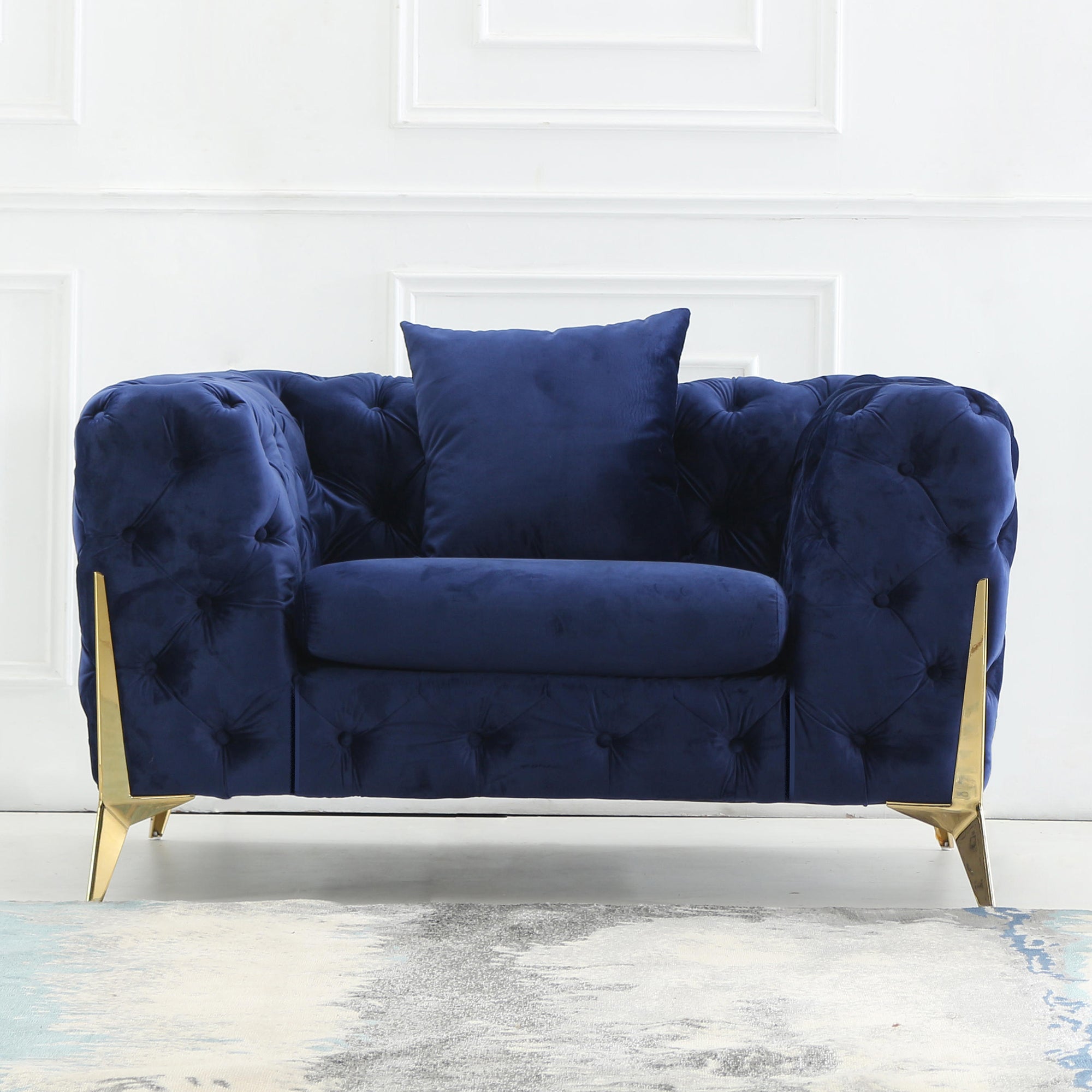 Dionna Velvet Armchair