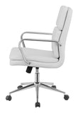 Ximena Standard Back Upholstered Office Chair White