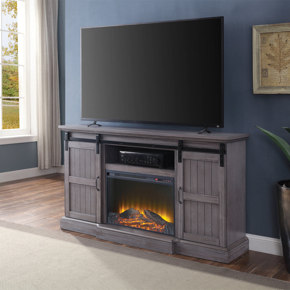 Admon Tv Stand W/Fireplace