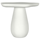 Perth 17-inch Side Table with Cloud-Shaped Top Off White