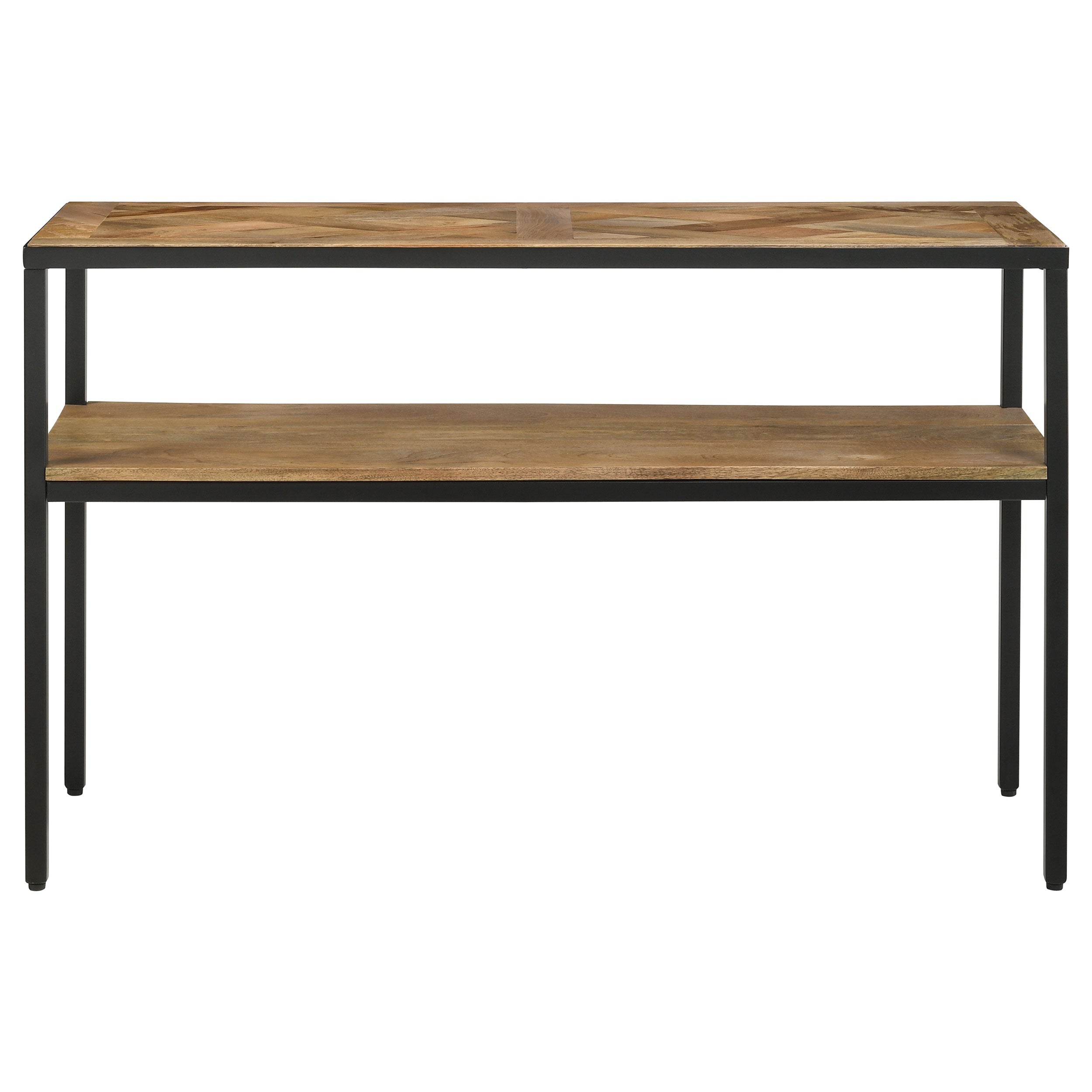 Quince Console Table with Open Shelf Natural