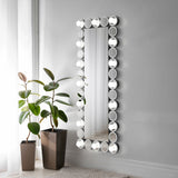 Aghes Rectangular Wall Mirror with LED Lighting Mirror