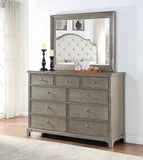 King Bed Frame - Dresser - Mirror