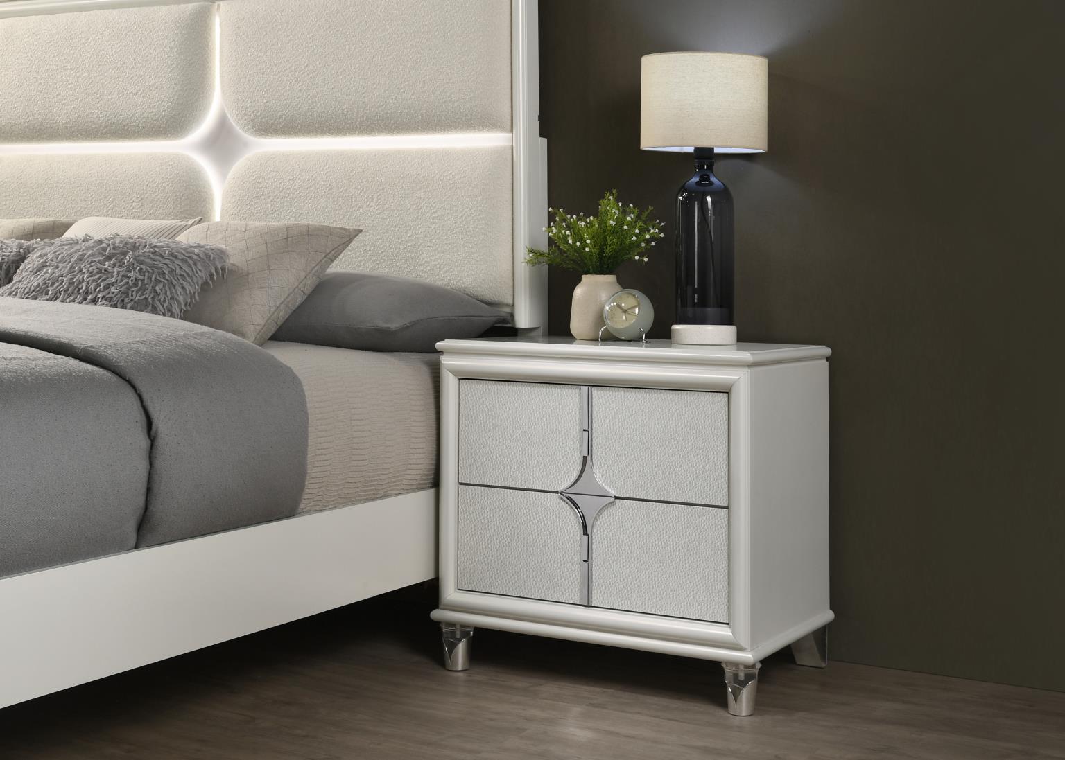 King Bed Frame - Dresser - Mirror