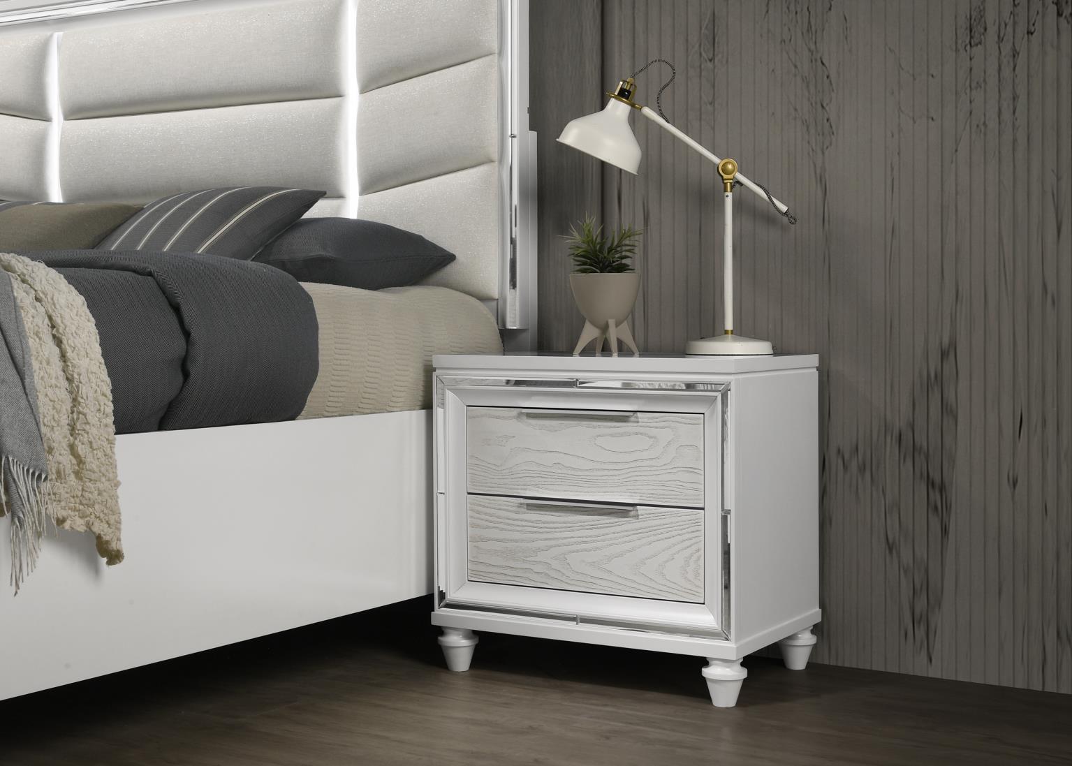 King Bed Frame - Dresser - Mirror