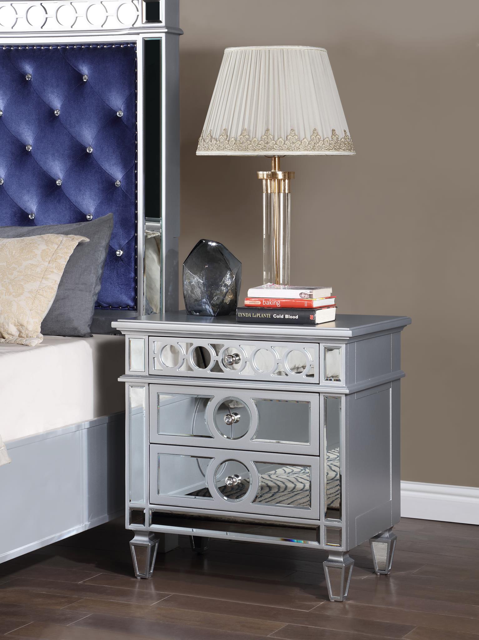 King Bed Frame - Dresser - Mirror