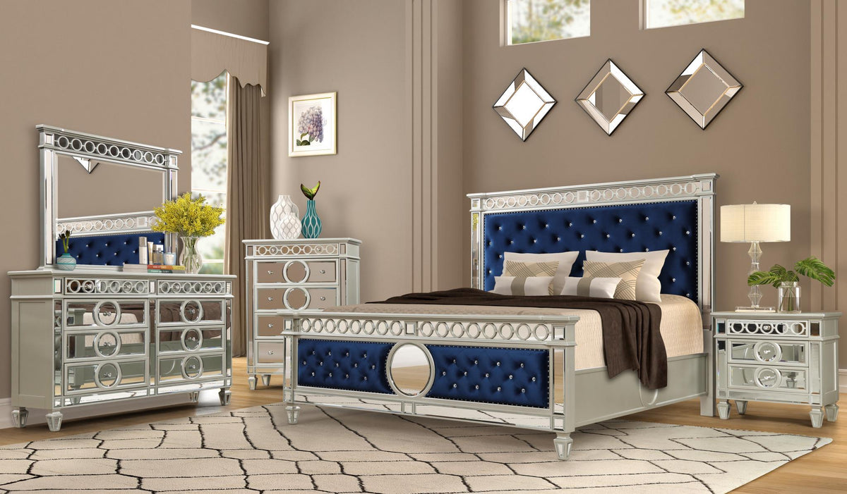 King Bed Frame - Dresser - Mirror