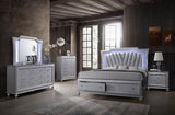 King Bed-Dresser-Mirror