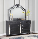 Queen Bed - Dresser - Mirror