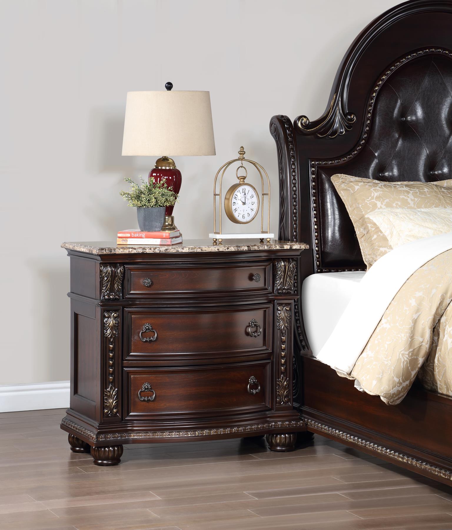 King Bed - Dresser - Mirror