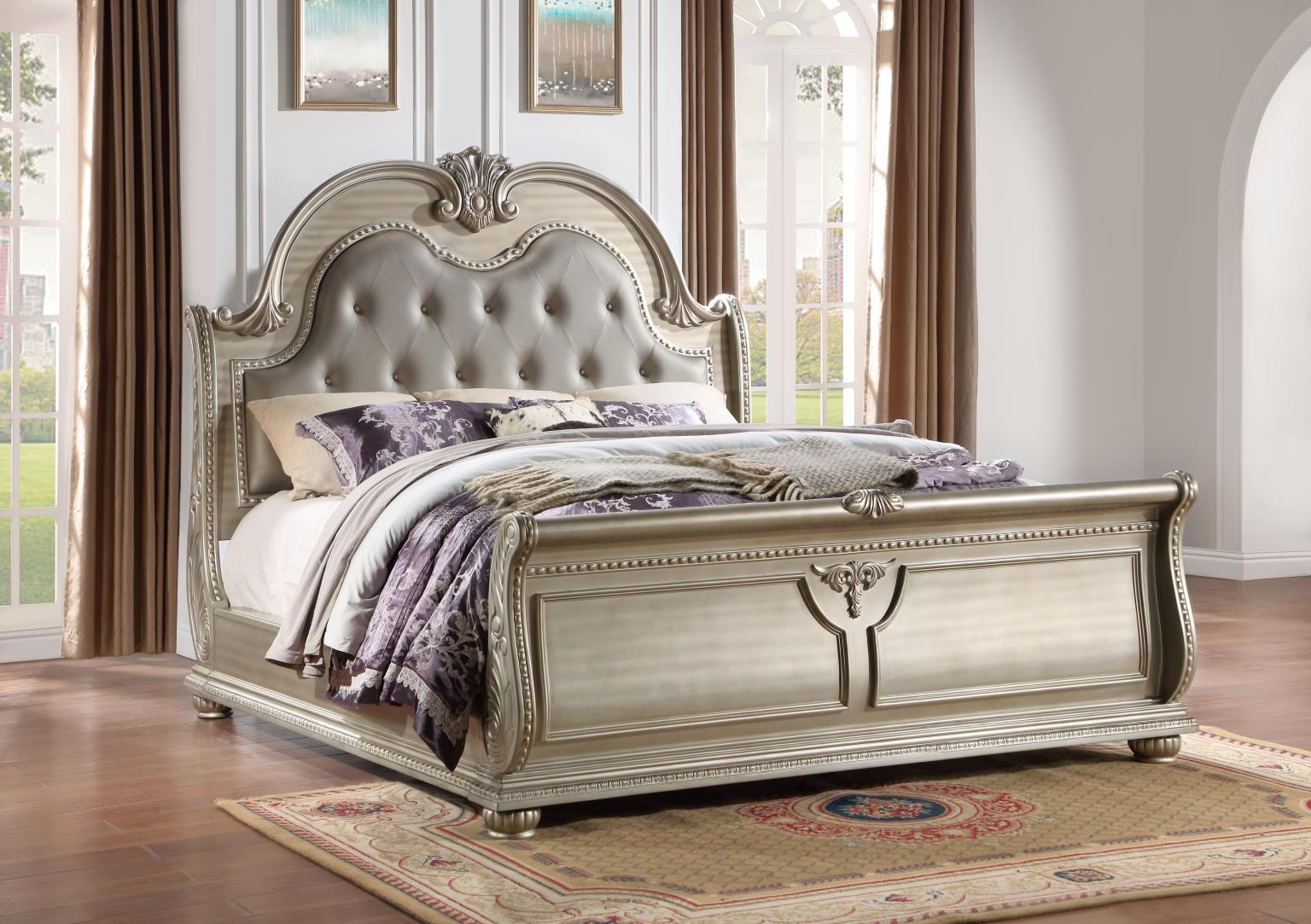 King Bed - Dresser - Mirror