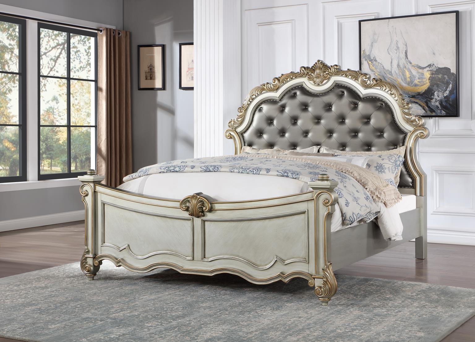 King Bed - Dresser - Mirror