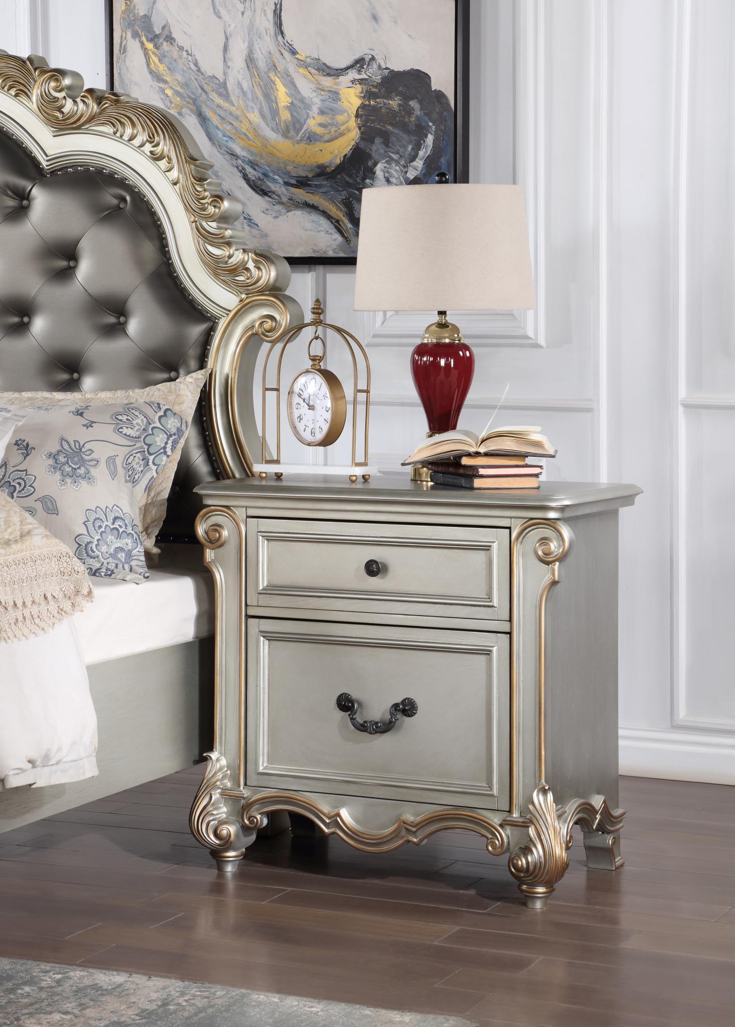 King Bed - Dresser - Mirror