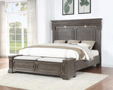 King Bed-Dresser-Mirror