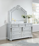 King Bed-Dresser-Mirror