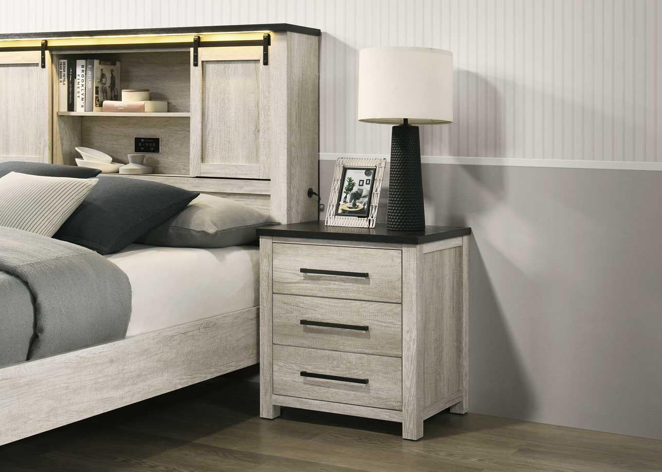 King Bed-Dresser-Mirror