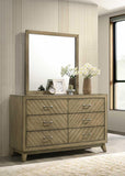 King Bed-Dresser-Mirror