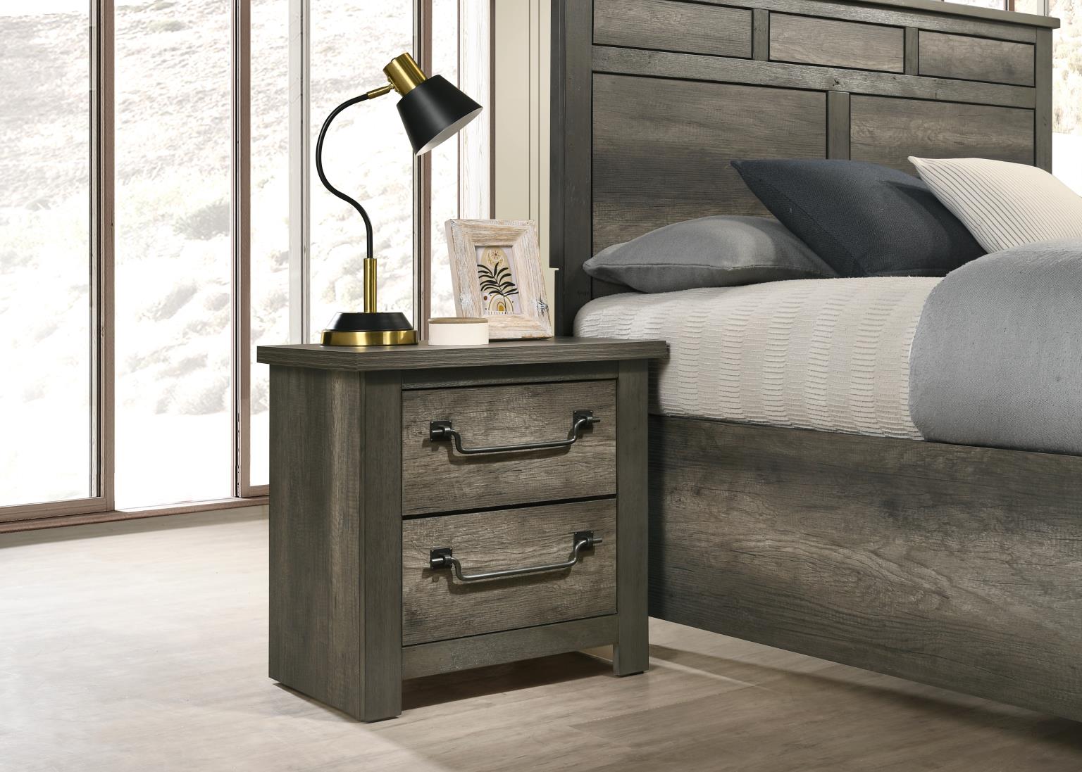 King Bed-Dresser-Mirror