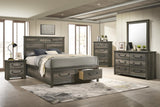 King Bed-Dresser-Mirror