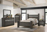 King Bed-Dresser-Mirror