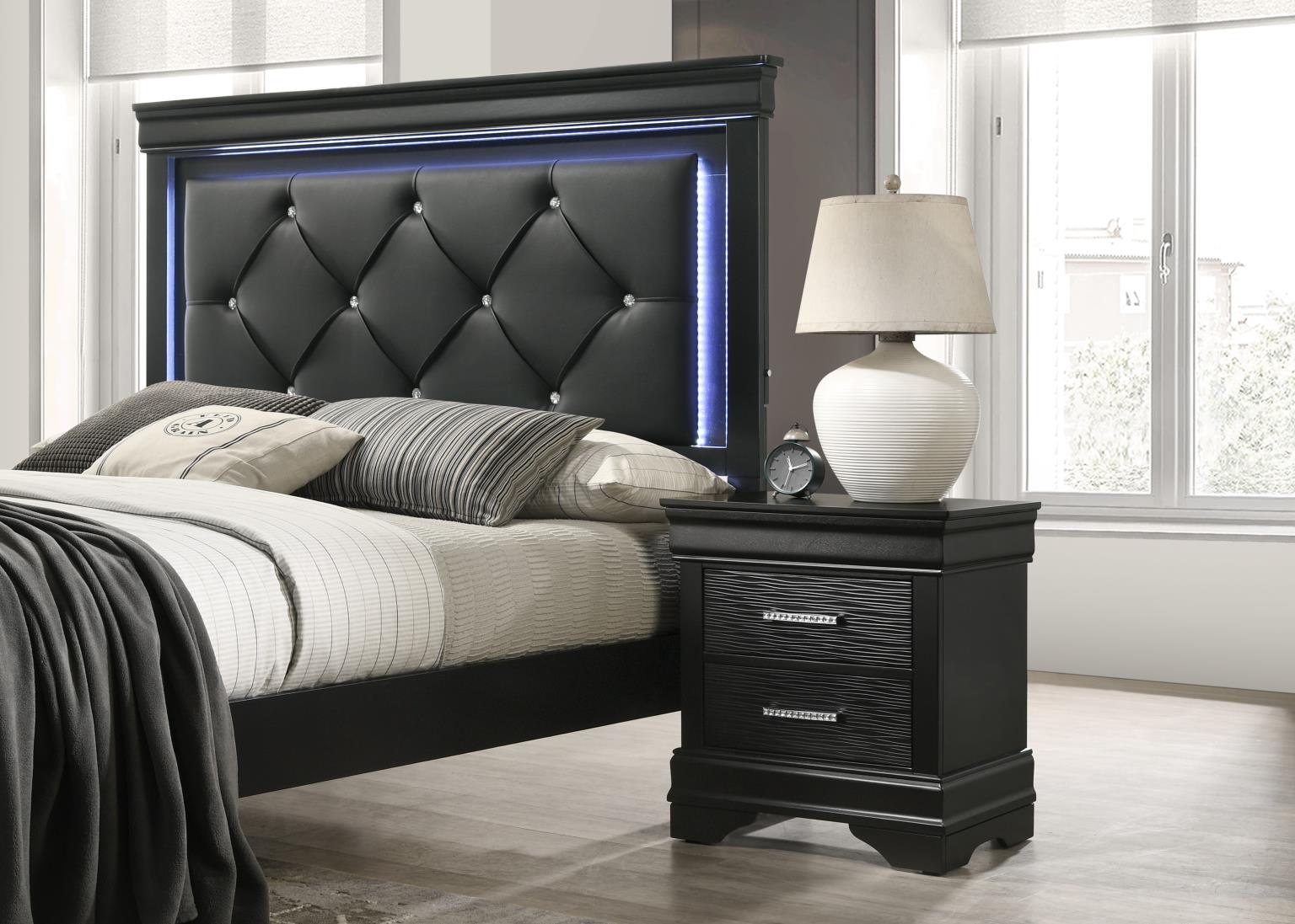 Twin Bed-Dresser-Mirror