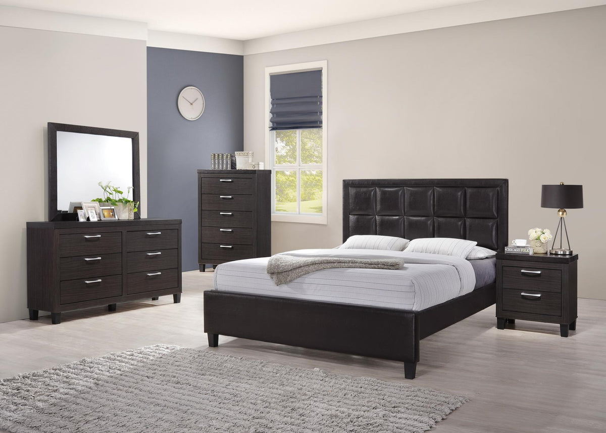 Twin Bed - Dresser - Mirror