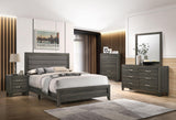 King Bed-Dresser-Mirror