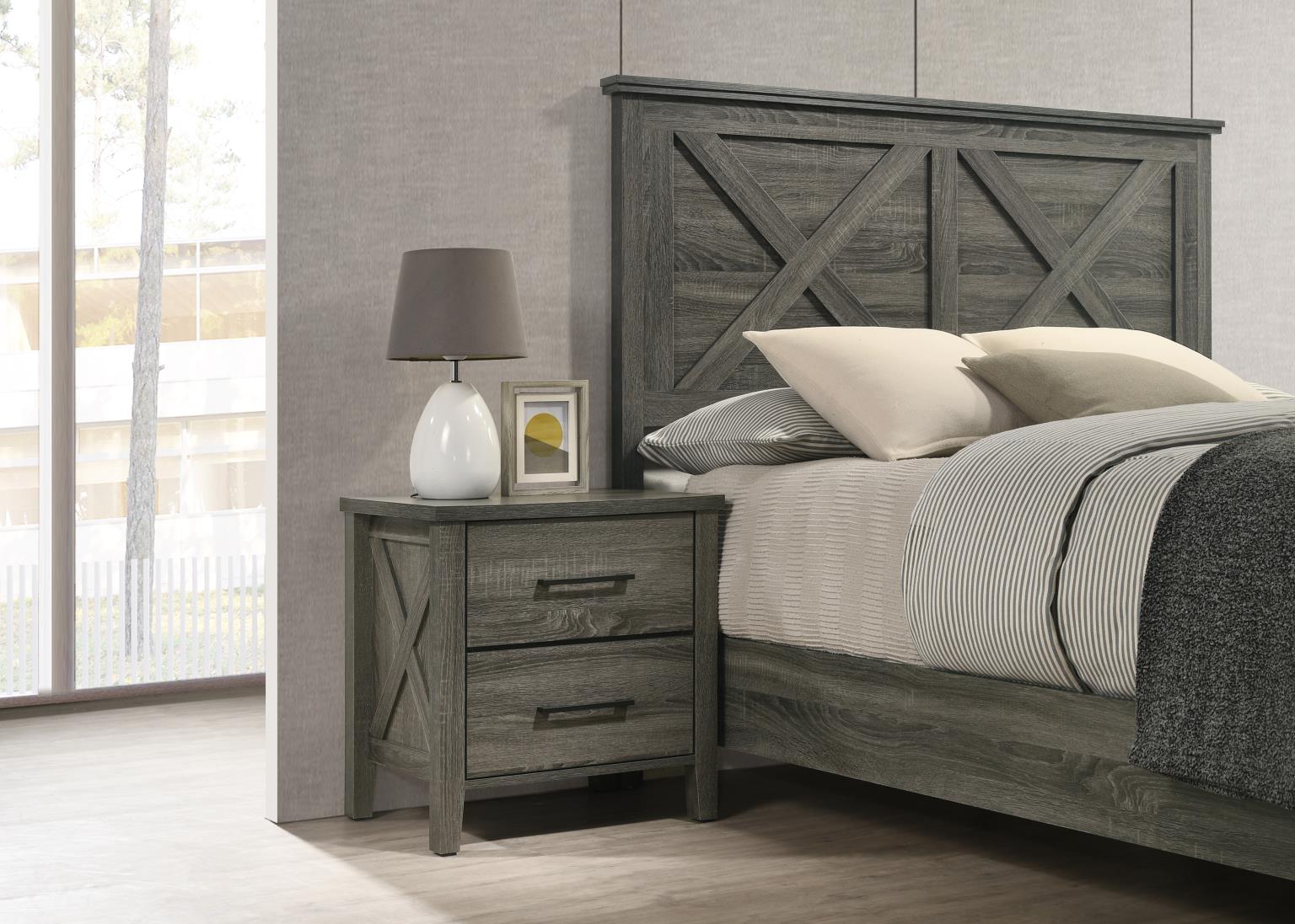 King Bed-Dresser-Mirror