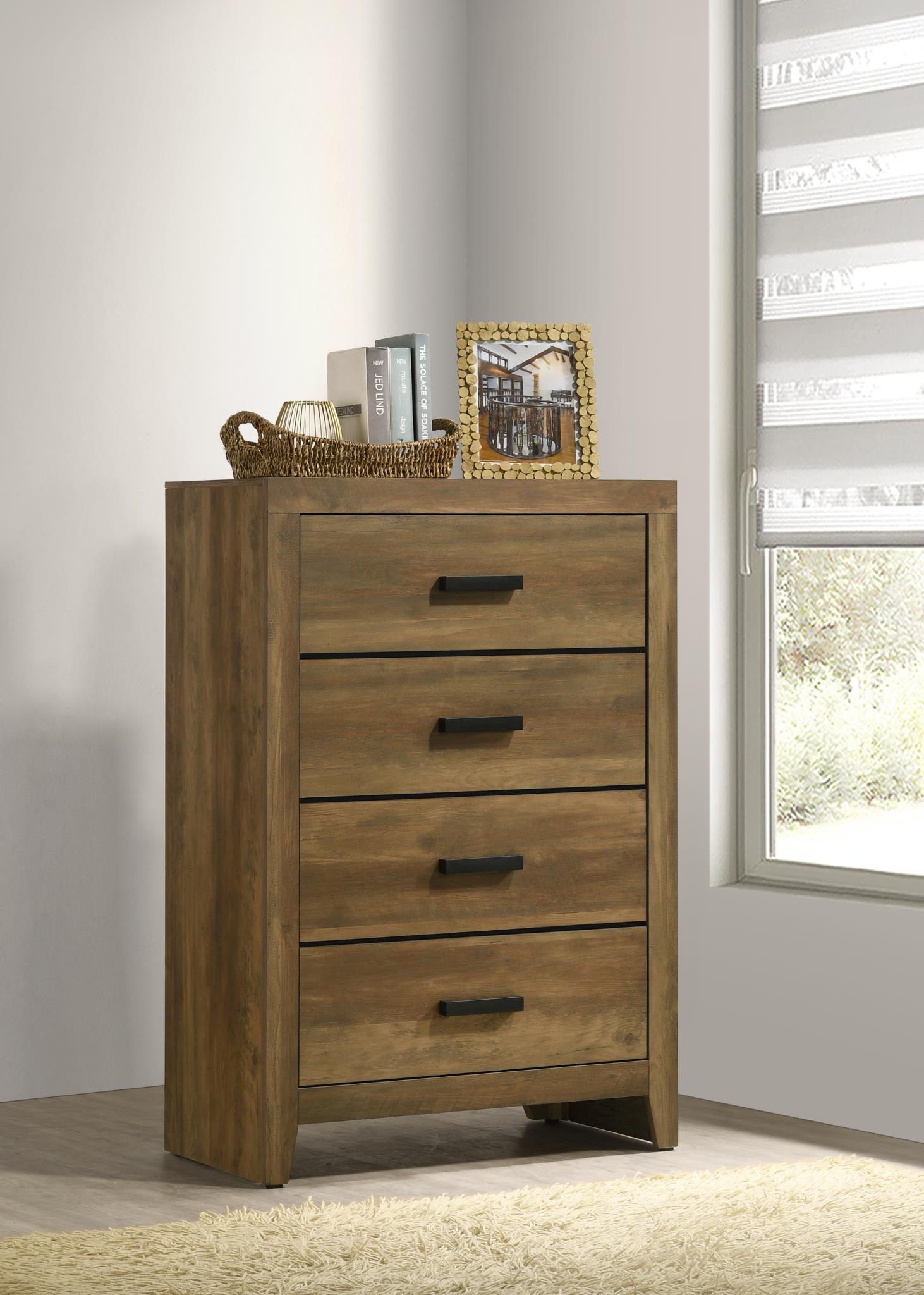 King Bed-Dresser-Mirror