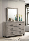 King Bed-Dresser-Mirror