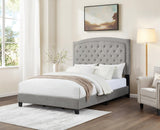 LIGHT GRAY KING BED
